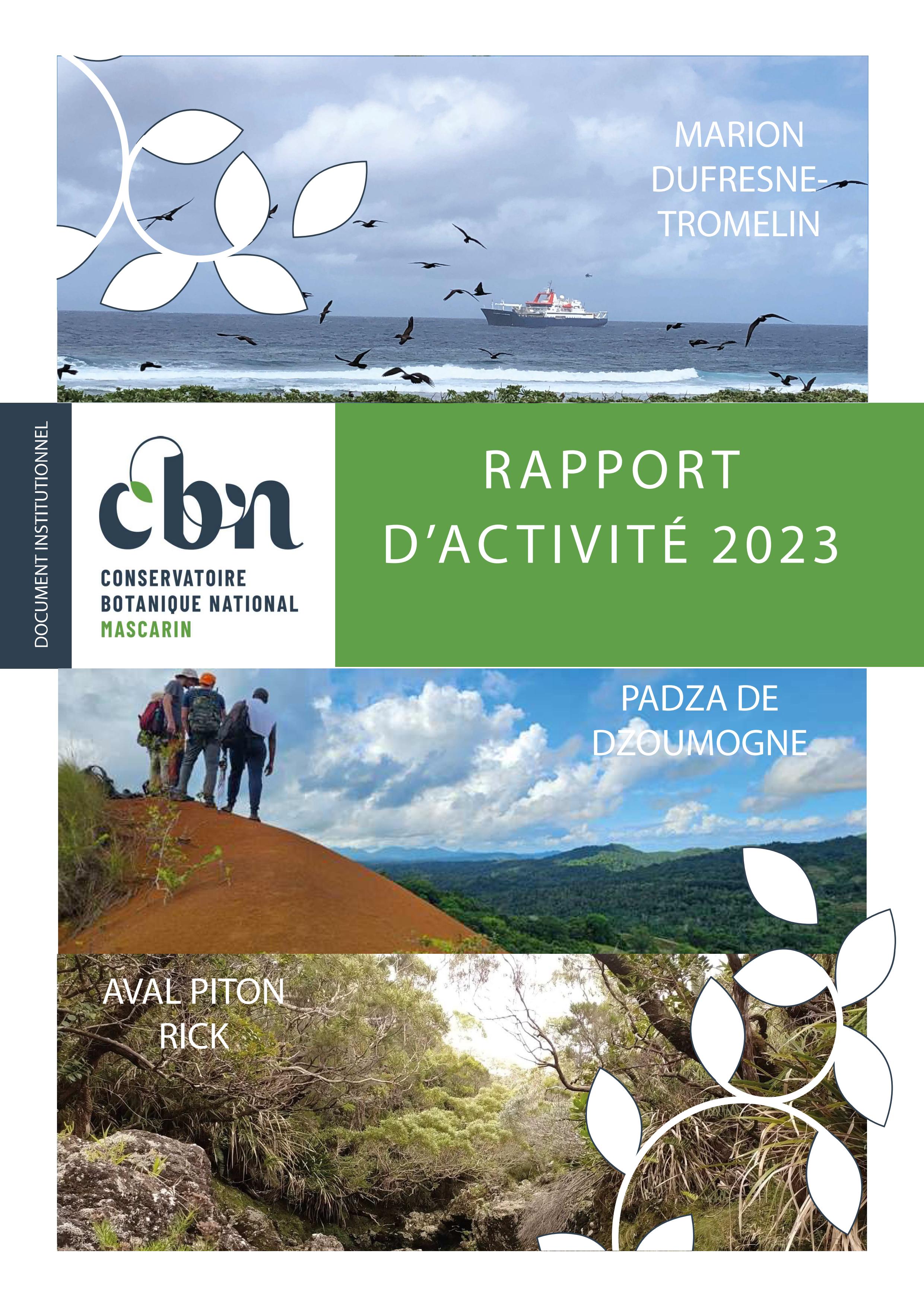 Rapport d'activités 2023 du CBNM